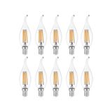 Heka 10'lu Filament Rustik Led Ampul Kıvrık Uç 8w 3000k E14 Gün Işığı
