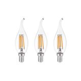 Heka 3'lü Filament Rustik Led Ampul Kıvrık Uç 8w 3000k E14 Gün Işığı