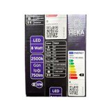 Heka 8W (57W) 2500K Günışığı E27 Duylu Çubuk LED Ampul - Altın