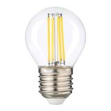 Heka G45 Şeffaf Cam 3000K Gün Işığı 6W E27 Mini Led Ampul