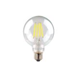 Heka G95 Filament Edison Tip Rustik Ampul 6 Watt Led Ampul - Beyaz Işık 6500 Kelvin 660 Lümen