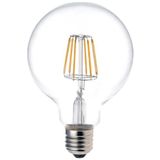 Heka G95 Filament Tip Rustik Şeffaf Cam Ampul 6 W Led Ampul - Beyaz Işık Erd-46