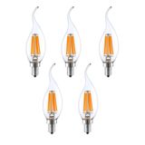 Heka Led Rustik E14 Ampul Kıvrık Uç 6w 3000k Gün Işığı Erd-83 5'li
