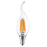 Heka Led Rustik E14 Ampul Kıvrık Uç 6w 3000k Gün Işığı