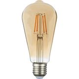 Heka Rustik LED Ampul 8W 2500K E27 Gün Işığı Renk Sıcaklığı ile Enerji Tasarrufu Sağlar