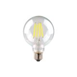 Heka Rustik Led Filament Rustik Ampul E27 G95 6w 6500k Beyaz Işık Erd-46