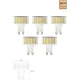 Heka Smd LED Ampul G9 9W 3000K ERD-270 - 5'li