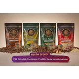 Hekim Efendi 4’lü Set+Dibek Kahve+Sütlü Menengiç Kahve+Damla Sakızlı Osmanlı Kahve+Fındıklı Kahve - 800 gr