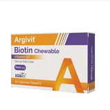 Hekim İlaç Argivit Biotin Chewable Takviye Edici Gıda 60 Tablet