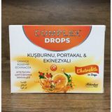 Hekimhan Complex Drops Kuşburnu Portakal Ekinezyalı 24 Pastil
