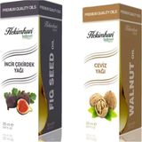 Hekimhan Incir Çekirdek Yağı 20 ml ve Ceviz Yağı 20 ml - 1 Adet
