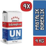 Hekimoğlu 1 KG Un 4 Adet - 4 kg