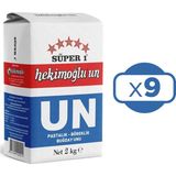Hekimoğlu 2 kg Un (3 adet)