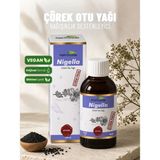 Hekimzade Saf Çörek Otu Yağı 200 ml Soğuk Pres Vegan Bitkisel İçerik Bağışıklık Destekleyici