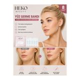 heko beauty 8'li yüz Germe Bandı kaş germe boyun germe bandı