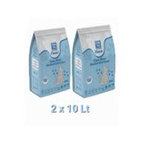 Hektaş Fresh Classic 2x10 lt Kokusuz Aktif Carbon Kedi Kumu