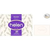 Helen Doğal Banyo Sabunu Pamuk Yumuşaklığı 4X150 gr - Beyaz