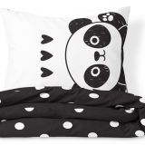Helen George HGTK0045 Panda Genç Çift Kişilik Nevresim Takımı