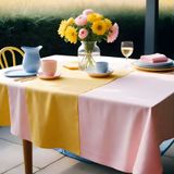 Helen George Klasik Masa Örtüsü 140x200 cm (Pembe)