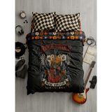 Helen George Rock Forever Çift Kişilik Nevresim Takımı Pamuk Polyester 4 Parça - Siyah - 200 x 220 cm