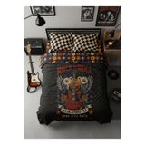 Helen George Rock Forever Çift Kişilik Nevresim Takımı Pamuk Polyester 4 Parça