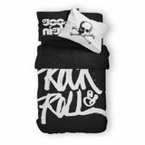 Helen George Rock N Roll Tek Kişilik Nevresim Takımı