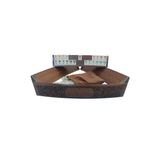 Helena Wood Art Ahşap Oval Okey Takımı Geyik Motifli