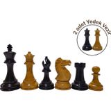 Helena Wood Art Klasik İngiliz Yedek Vezirli Ahşap Figür 95 Mm