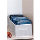 Helen's Home 2 Adet Dolap Içi Düzenleyici, Raf Düzenleyici, Katlanabilir Kıyafet Saklama Kutusu-40 Cmx25 Cmx20cm