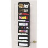 Helen's Home 6 Katlı Kapı Arkası Organizer 133 x 29 cm Siyah Renkli Bebek Eşyası Düzenleyici
