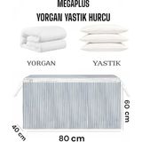 Helen's Home Megaplus Yorgan Yastık Hurcu En Büyük Boy Hurç Sandık Tipi Hurç