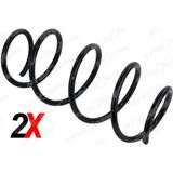 Helezon Yay On Renk Kodu: 2 X Kırmızı Mercedes C-class W204 S204