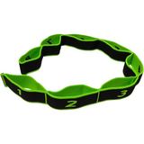 Helia Studio Yeşil 90X4 cm Örme Elastik Aerobik Güç Pilates Yoga Spor Egzersiz Fizik Tedavi Direnç Lastiği