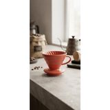 Helida V60 Dripper - Kırmızı