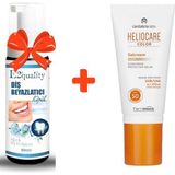 Heliocare Color Compact Oil Free Spf 50 10 gr Renkli Güneş Kremi+E2'quality Diş Beyazlatıcı Köpük