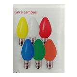 Helios 1w E14 Gece Lambası Beyaz (BEŞ ADET FİYATI)