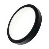 Helios 24W S/ü Siyah Kasa Yuvarlak Panel LED Beyaz Işık Helios