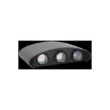 Helios 6W LED Duvar Aydınlatma, Amber Işık Siyah Kasa IP65 (HS 5850)