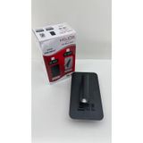 Helios HS 5823 USB’li Siyah LED Duvar Apliği 15W – Okuma Lambalı – Çift Anahtarlı – Modern Yatak Başı Aplik