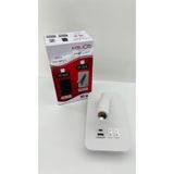 Helios HS 5824 USB’li LED Duvar Apliği 15W – Okuma Lambalı – Çift Anahtarlı – 4000K Modern Aplik