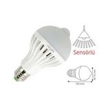 Helios LED Ampul 7 W Beyaz E-27 Duy Tipi Sensörlü Işık Rengi ile Enerji Tasarruflu
