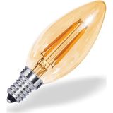Helios Opto 4W Rustik Mum Günışığı LED Ampül - Gün Işığı - 1 - 10 W