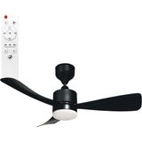 Helios Opto HS-9304 70 W 3 Pervaneli Kumandalı Tavan Vantilatörü Siyah