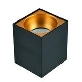 Helios Opto Siyah Gold Kare Tavan Armatürü Hs 1602