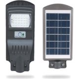 Helios Sokak Lambası 30w Solar Armatür Sensörlü Beyaz