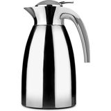 Helios Spotlight Termos Alman malı 1 lt dışı çelik içi cam ithal termos çay veya kahve termosu, büfe ve brunchlarda cafe (kafe), restorant ve otel kullanımına uygundur. - Metal