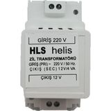Helis Zil Trafosu 4-8-12 Watt 12 Volt Raylı Trafo Helis