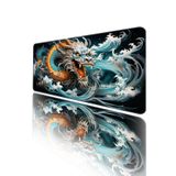 HELİXSUN 70x30 Cm Gaming Oyuncu Mouse Pad Kaymaz Taban Büyük Klavye Fare Altlığı Mousepad Apalala