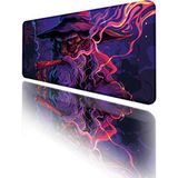 Helixsun 70X30 cm Gaming Oyuncu Mouse Pad Kaymaz Taban Büyük Klavye Fare Altlığı Mousepad - Çok Renkli