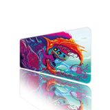 HELİXSUN 70x30 Cm Gaming Oyuncu Mouse Pad Kaymaz Taban Büyük Klavye Fare Altlığı Mousepad Hyperbeast